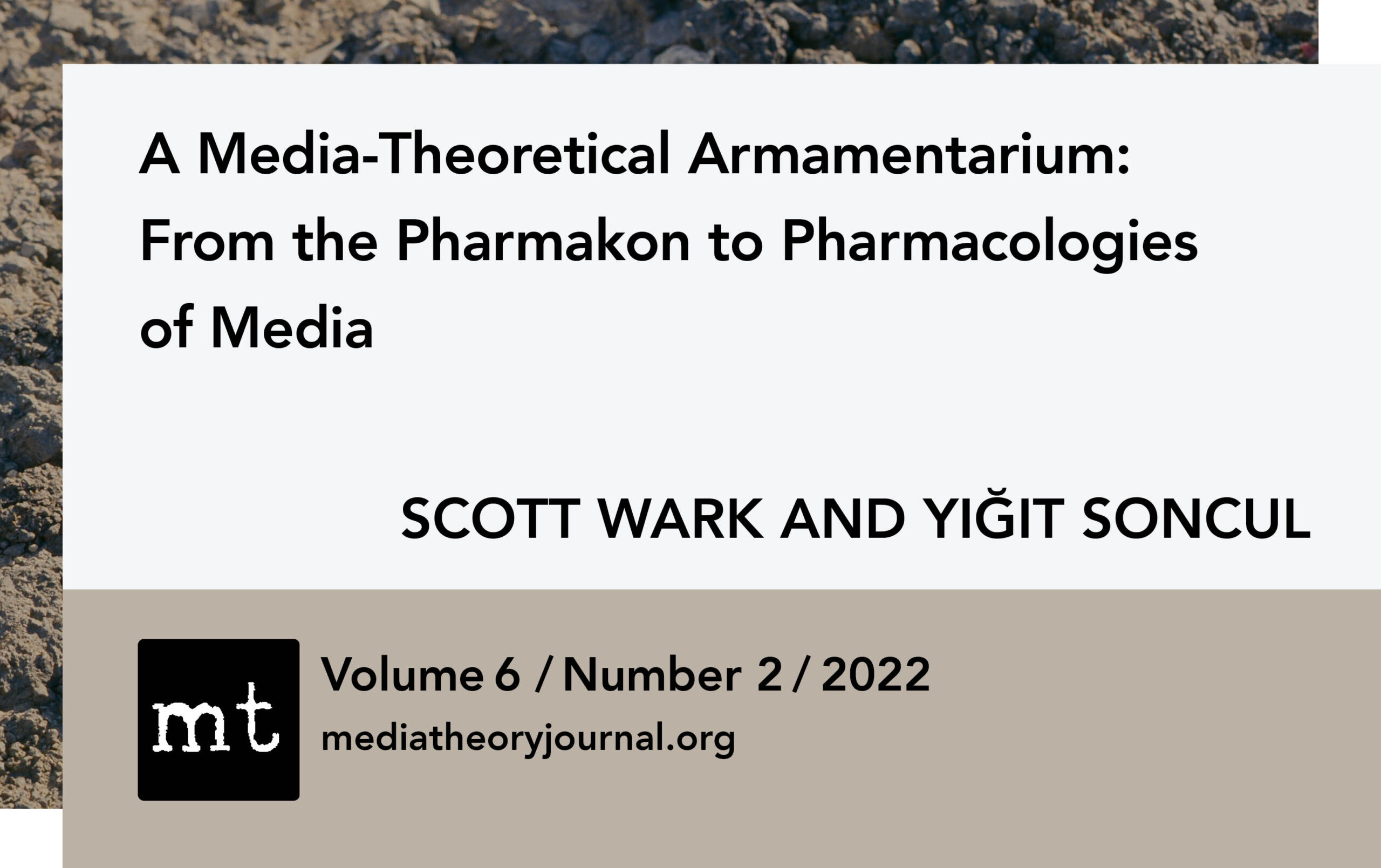 Wark & Soncul: A Media-Theoretical Armamentarium